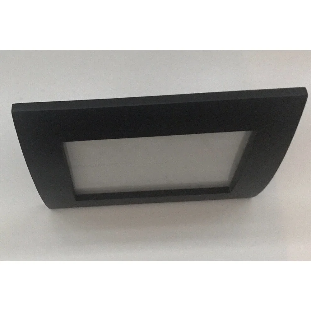 Unbranded Picture Frame Black Wood Convex 4X6.5 Photo Pre-Owned
